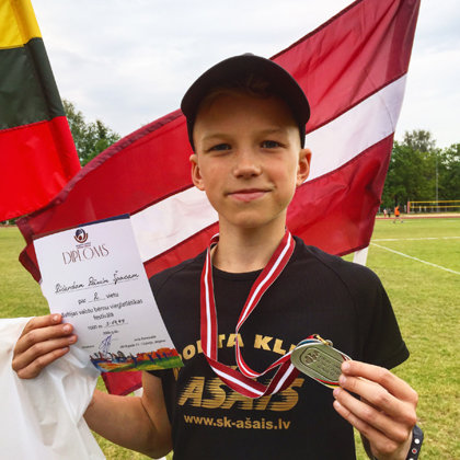 Baltijas bērnu vieglatlētikas sacensības 2018