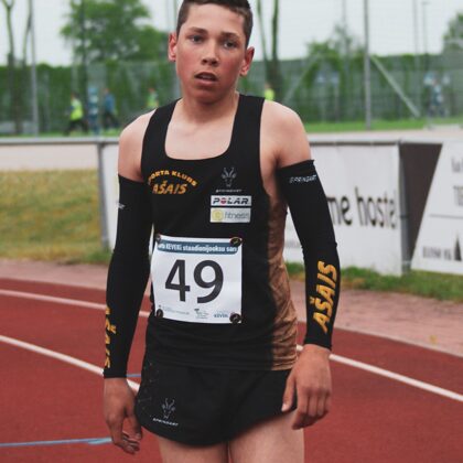 Tartu, 2020. gada 3. jūnijs - 800m@2:07,01