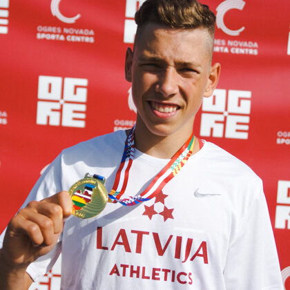 Baltijas U18 čempionāts 2021. Zelts 1500m!