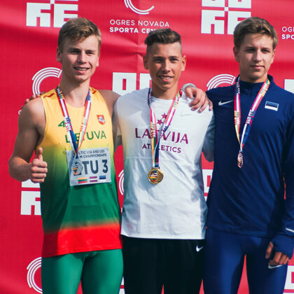 Baltijas U18 čempionāts 2021. Zelts 1500m!