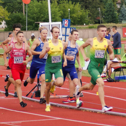 Baltijas U18 čempionāts 2021. 800m distancē