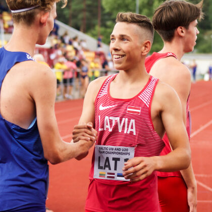 Baltijas U18 čempionāts 2021. Zelts 1500m!