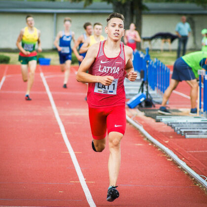 Baltijas U18 čempionāts 2021. Zelts 1500m!