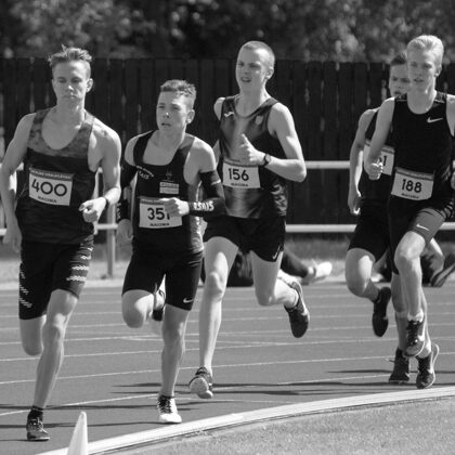 Bronza Latvijas U18 čempionātā - 1500m