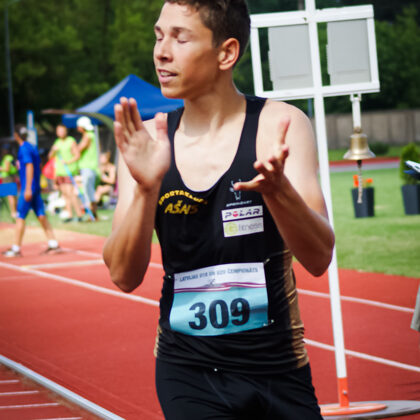 Latvijas U18 čempions 800m' 2021
