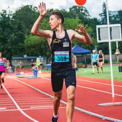 Latvijas U18 čempions 800m' 2021