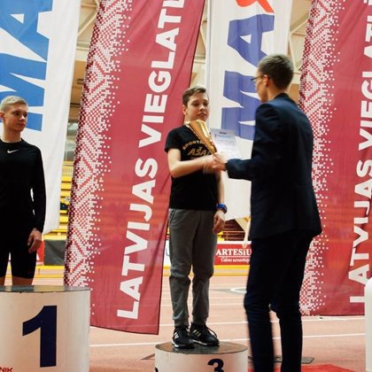 Trešā vieta Maxima kausos 1000m