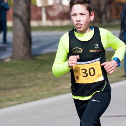 Distancē Preiļu cīruļputenī 2019