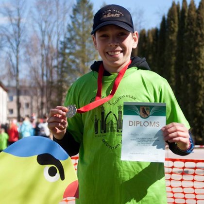 Uzvara Preiļu cīruļputenī 2019