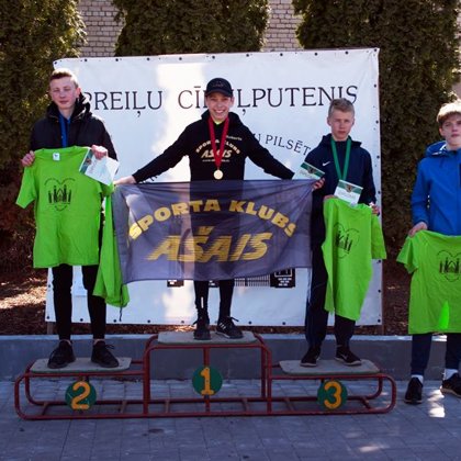 Uzvara Preiļu cīruļputenī 2019