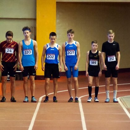 Latvijas U16 čempionātā telpās 2019 1000m