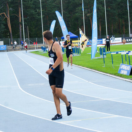 Youth Athletics Games 2021, Somija. Finišā - pēc 3000m