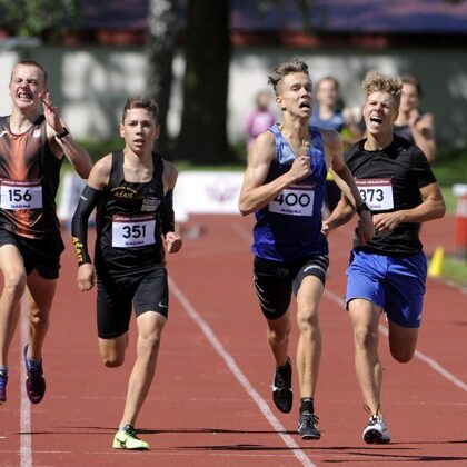 Bronza Latvijas U18 čempionātā - 1500m