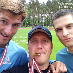 Selfiju sērija Valmieras čempionātā 2014