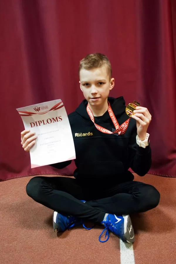 Latvijas U14 čempionāts telpās 2019