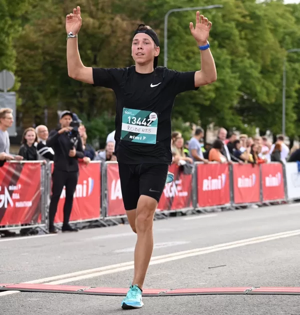 Rīgas Maratona 10km distances finišā!