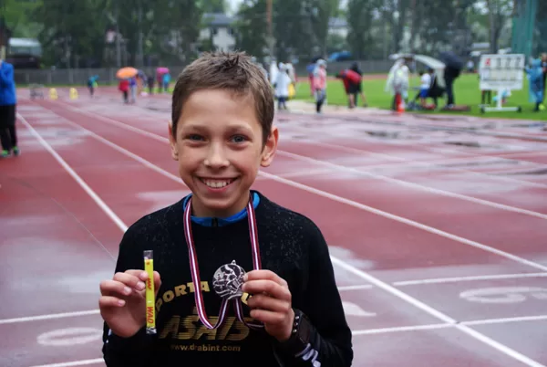 Otrā vieta 1000m, Valmieras spēlēs'2015