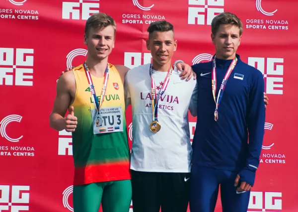 Baltijas U18 čempionāts 2021. Zelts 1500m!