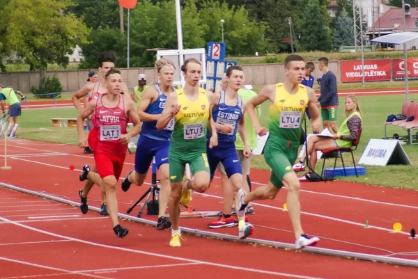 Baltijas U18 čempionāts 2021. 800m distancē