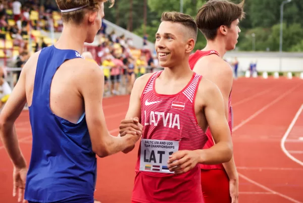 Baltijas U18 čempionāts 2021. Zelts 1500m!