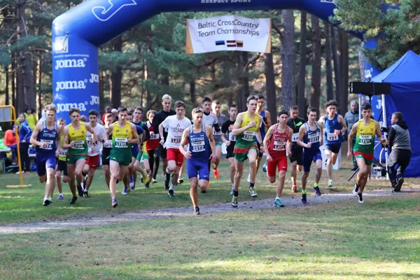 Starts Baltijas krosa čempionātā U18