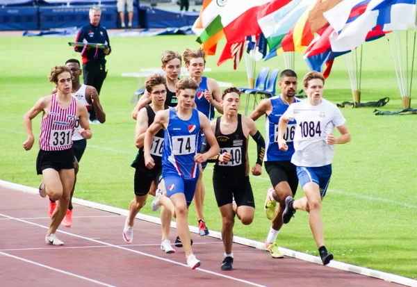 Världsungdomsspelen, Zviedrija. Bronza 800m