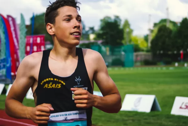 Latvijas U18 čempions 800m' 2021
