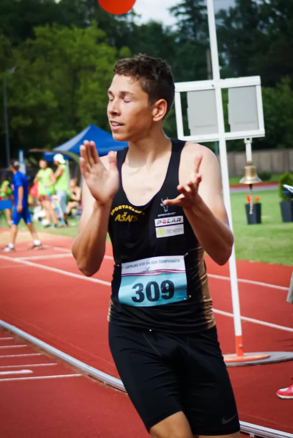 Latvijas U18 čempions 800m' 2021
