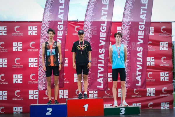 Latvijas U18 čempions 800m' 2021