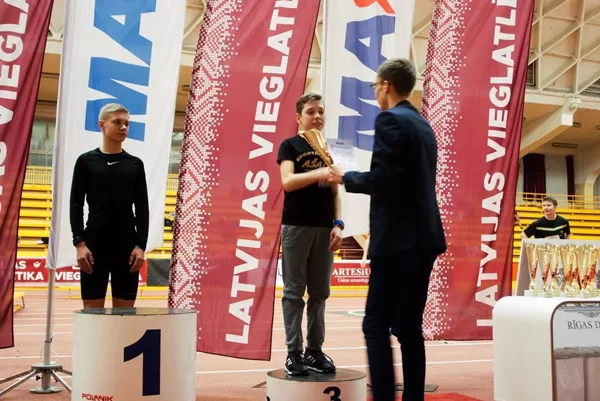 Trešā vieta Maxima kausos 1000m
