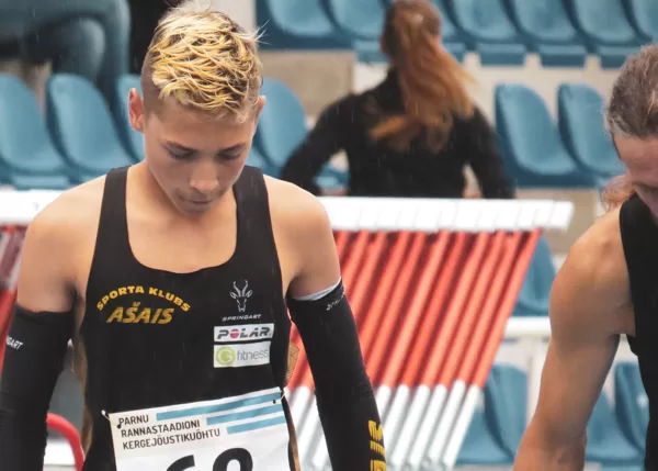 Pērnavā izskriets jauns PB 800m - 2:04,46!