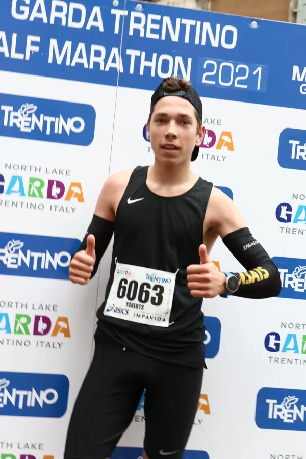 Roberts uzvar Riva Del Garda 10km