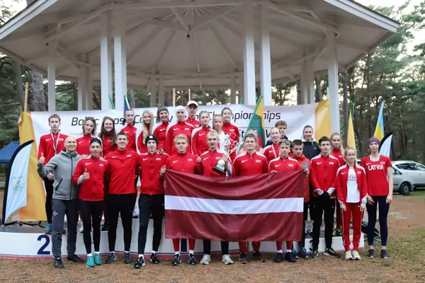 Roberts - Baltijas krosa čempionātā 2021. Komanda