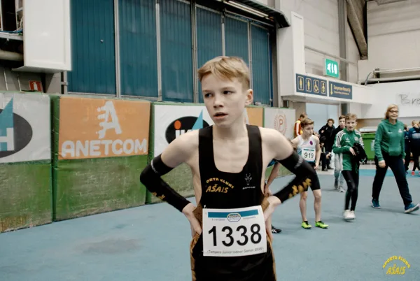 Tampere, 2020. gada martā. 300m sprints