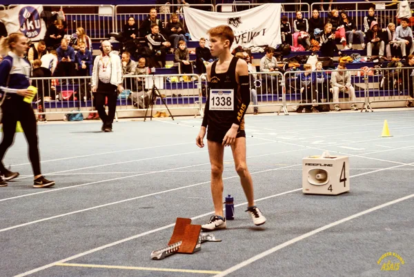 Tampere, 2020. gada martā. 300m sprints