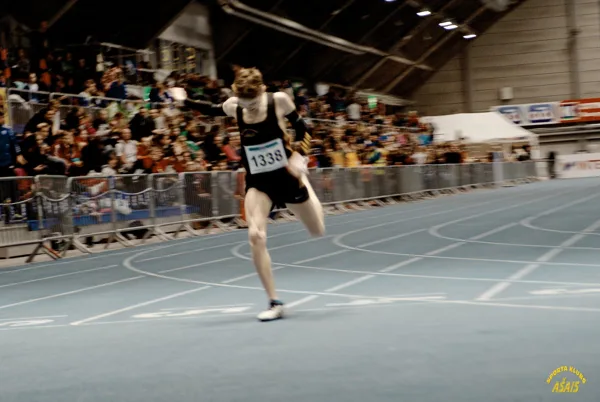 Tampere, 2020. gada martā. 300m sprints