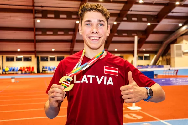 Baltijas junioru čempionāts telpās 2023