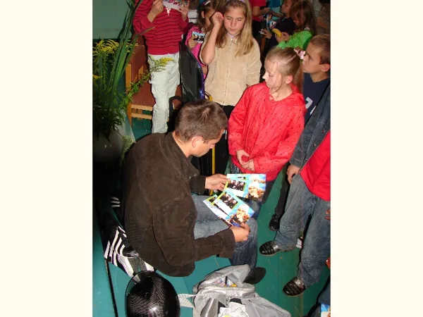 Brāļi Dukuri viesojas skolā!